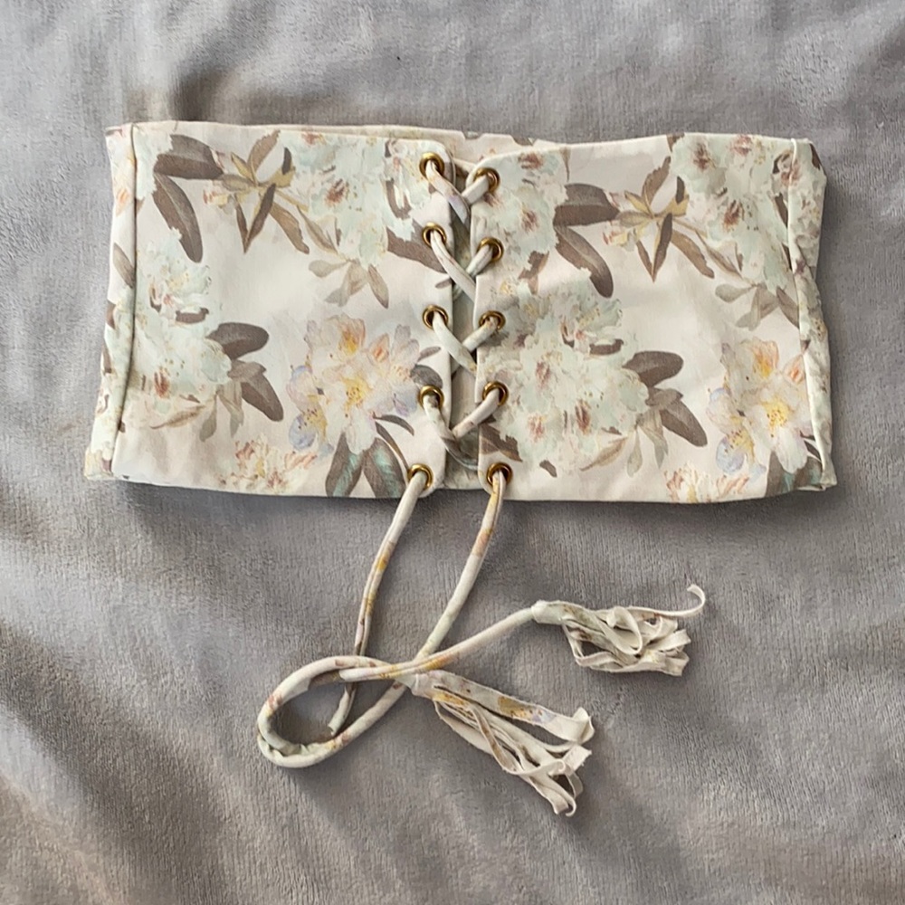 Montce swim corset bikini top